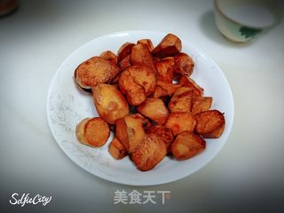 拔絲地瓜的做法步驟：4
