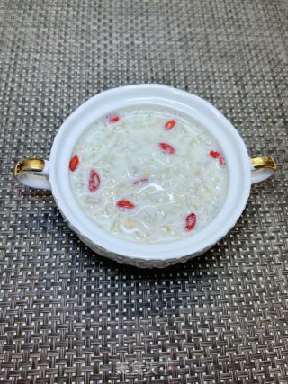 奶香銀耳燕麥粥的做法步驟：12