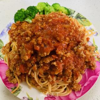 番茄肉醬意大利面-自家菜品就是食料足的做法步驟：21