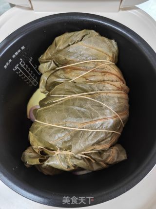 荷葉雞的做法步驟：13