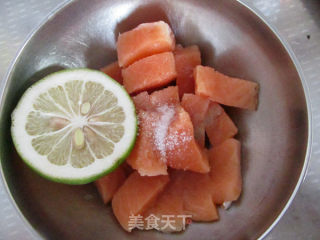 三文魚土豆絲披薩的做法步驟：6