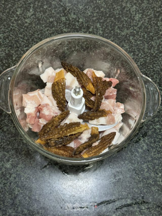 羊肚菌蒸肉餅的做法步驟：5