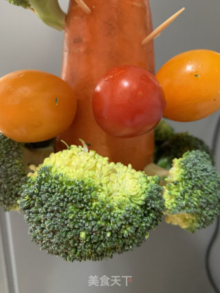蔬菜聖誕樹的做法步驟：6