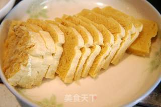 凍豆腐燉豆角的做法步驟：3