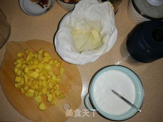 姜撞奶的做法步驟：2