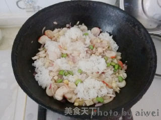海鮮焗飯的做法步驟：11