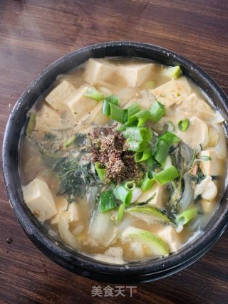 韓式大醬湯的做法步驟：9