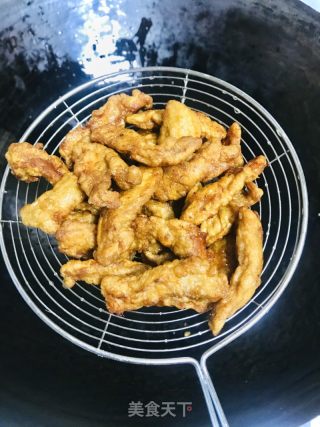 糖醋里脊的做法步驟：8