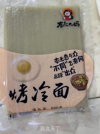 蜜汁烤冷面的做法步驟：1