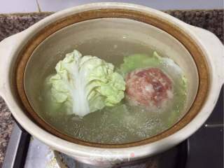 清燉獅子頭的做法步驟：7
