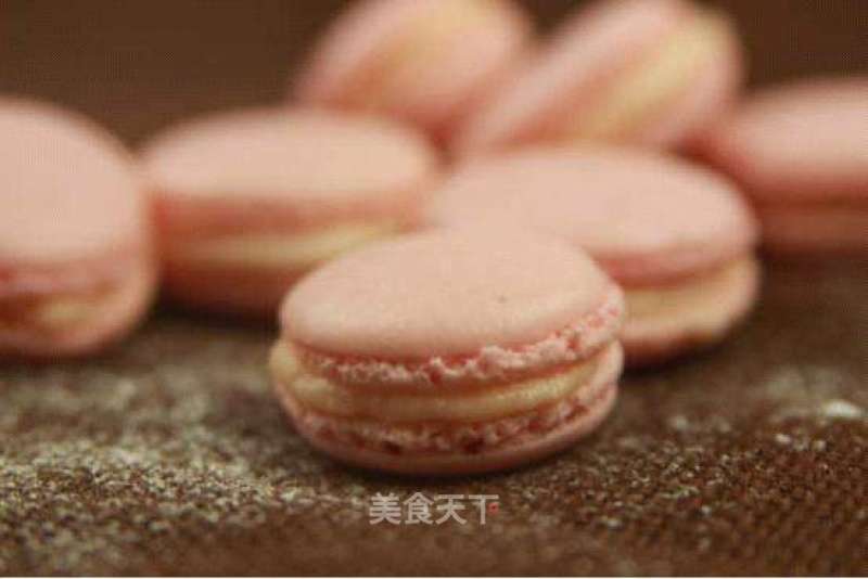 【番茄配方 】法式馬卡龍之粉色系——成功締造馬卡龍公主，番茄首發的做法