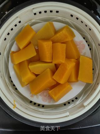 清蒸南瓜的做法步驟：5