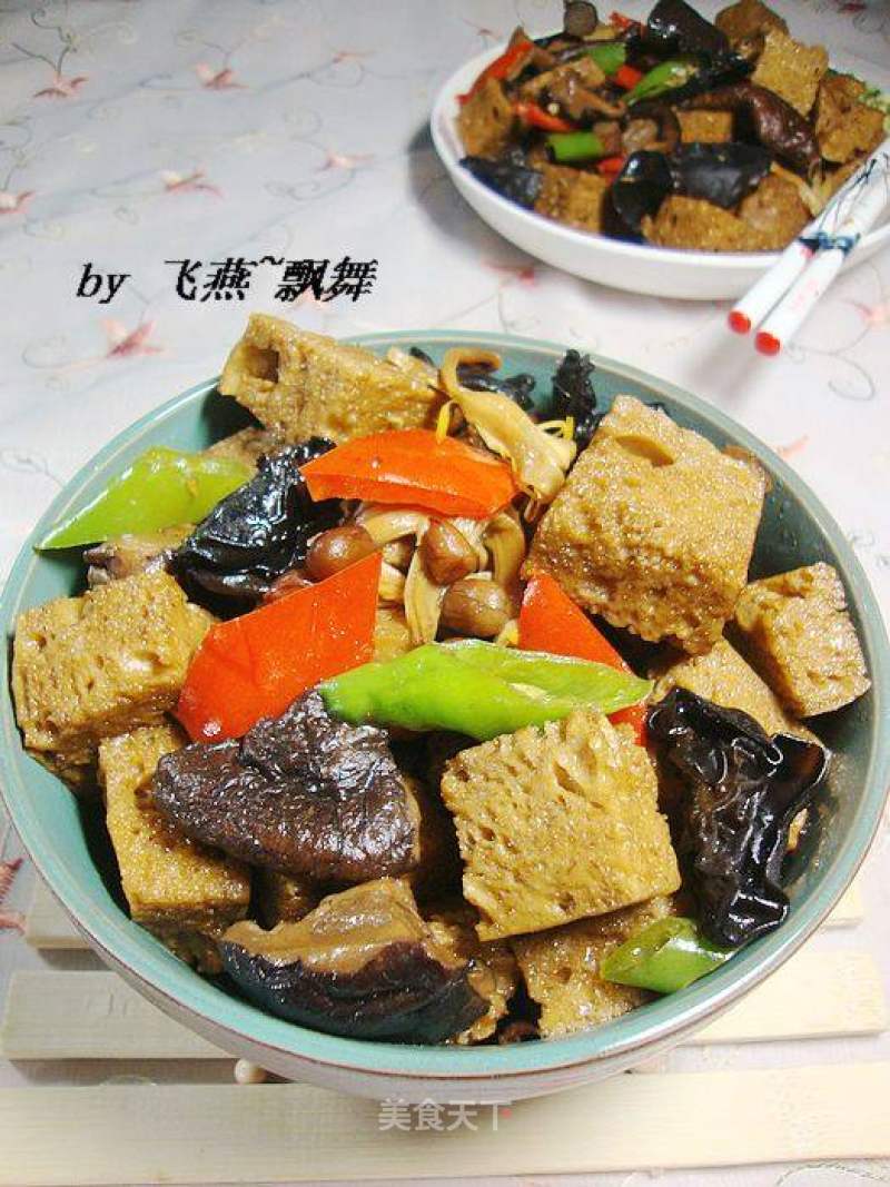 經典上海菜----【四喜烤麩】的做法