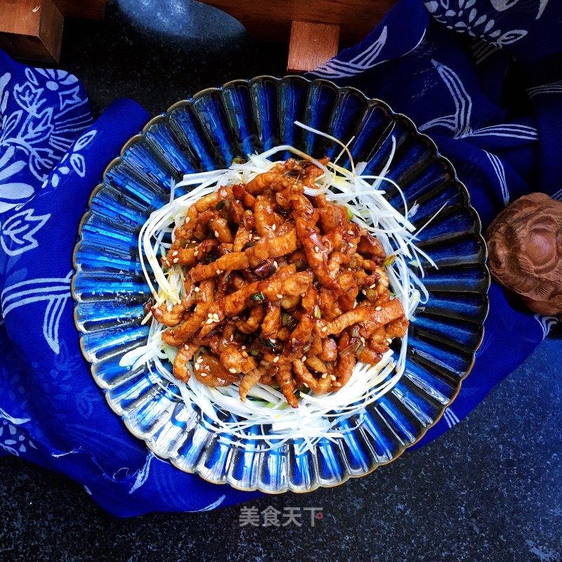 家常京醬肉絲的做法
