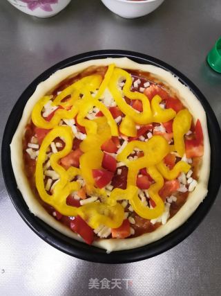 奧爾良雞肉披薩的做法步驟：21