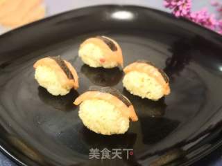 三文魚壽司的做法步驟：3