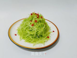 糖醋蘿卜絲的做法步驟：1
