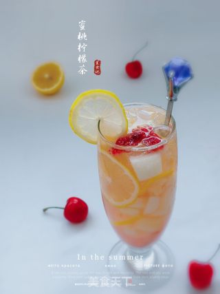 蜜桃檸檬茶的做法步驟：15