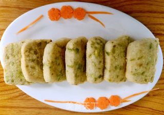 蠶豆粑粑〈青蛙背石板〉的做法步驟：6