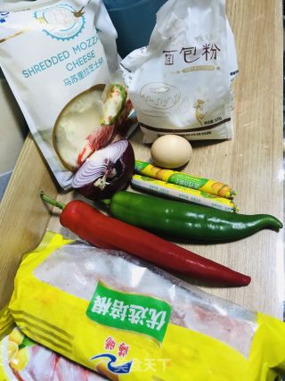 披薩的做法步驟：1