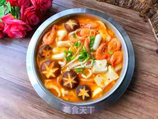 韓式泡菜鍋的做法步驟：13