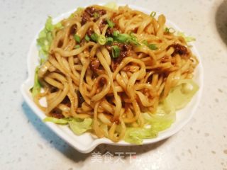 炸醬面的做法步驟：7