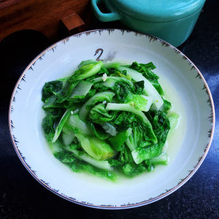 茶油炒奶白菜
