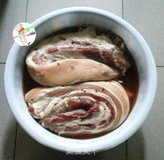 自制咸肉的做法步驟：9