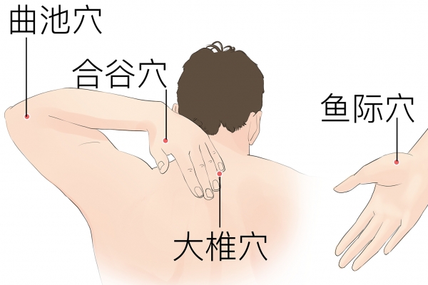 按摩哪個部位可以快速退燒