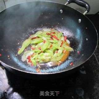 辣炒萵筍的做法步驟：5