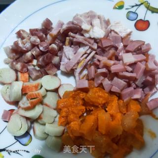 懶人什錦披薩的做法步驟：2