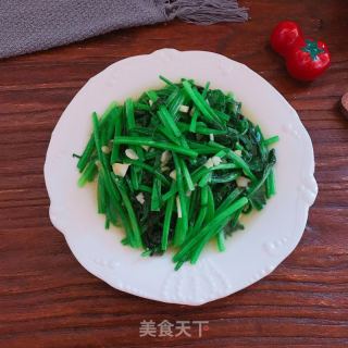 蒜蓉菠菜的做法步驟：6