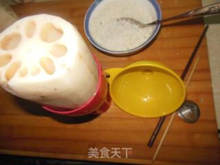 桂花糯米藕——送三分鐘搞定的灌米秘方的做法步驟：6
