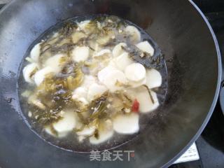 肉末雪菜年糕的做法步驟：7