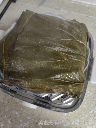 荷葉蒸雞的做法步驟：12