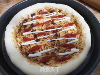 披薩-我的中國(guó)燒餅的做法步驟：4