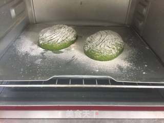 亞麻籽桂圓抹茶軟歐的做法步驟：19