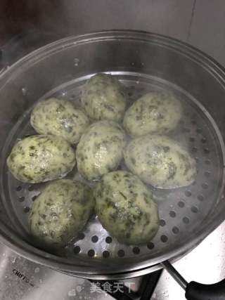 清明菜粑粑的做法步驟：10