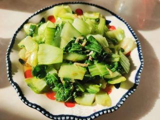 清炒小油菜的做法步驟：6