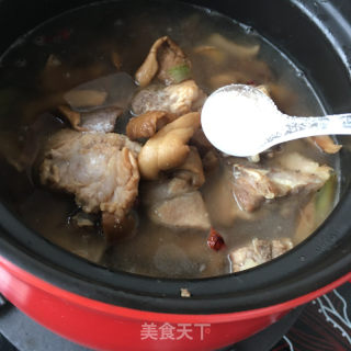 凍蘑燉排骨的做法步驟：16