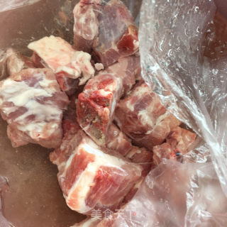 凍蘑燉排骨的做法步驟：6