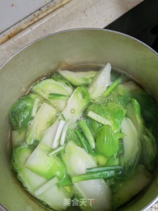 清水耙耙菜的做法步驟：3