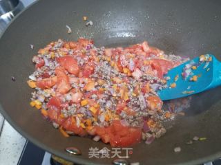 牛肉番茄沙司意大利面的做法步驟：11