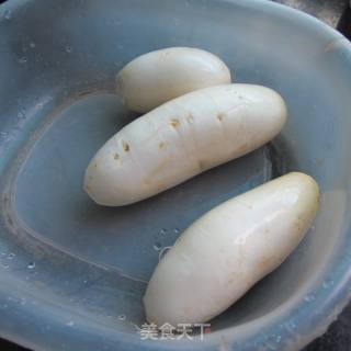 紅燒蘿卜條的做法步驟：1