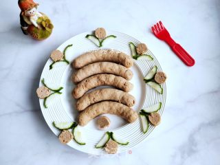 自制牛肉香腸的做法步驟：10