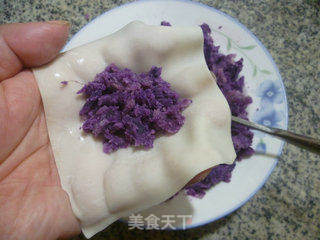 脆皮紫薯的做法步驟：9