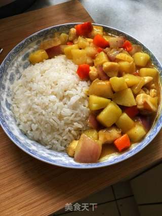 咖喱土豆雞丁的做法步驟：9