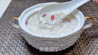 奶香銀耳燕麥粥的做法步驟：11
