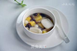 蜜豆桂花年糕湯的做法步驟：6