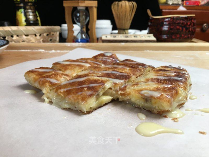 泰式香蕉手抓煎餅，香香甜甜脆脆，簡單美味，材料簡單零失敗的做法